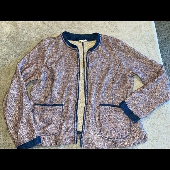 Maison Jules Jackets & Blazers - Women’s red and blue blazer